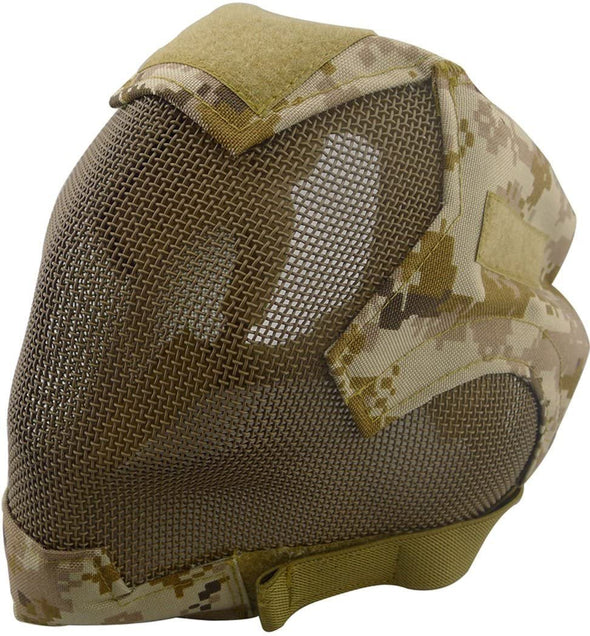 Outgeek Airsoft Mask Full Face Mask with Steel Mesh | KNAMAO.