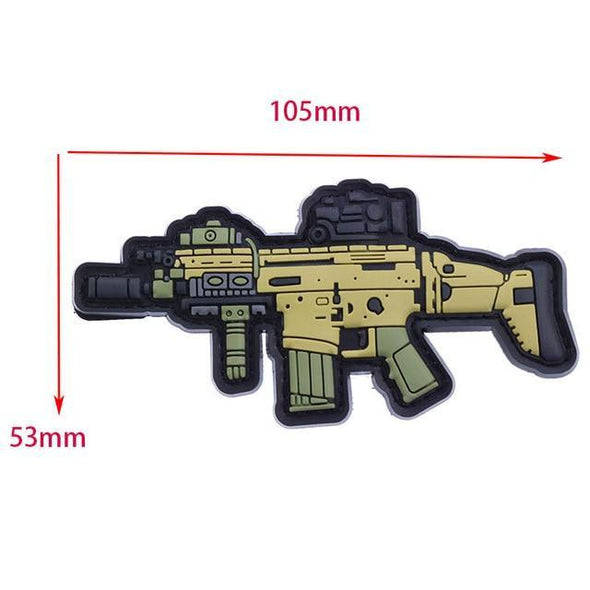 ALSMT1 PVC Tactical Morale Patch FN SCAR | KNAMAO.