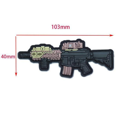 ALSMT1 PVC Tactical Morale Patch HK416 | KNAMAO.
