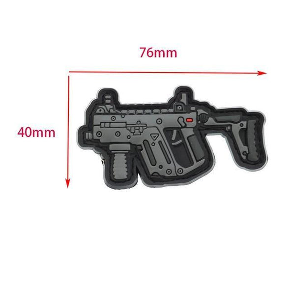 ALSMT1 PVC Tactical Morale Patch KRISS Vector | KNAMAO.