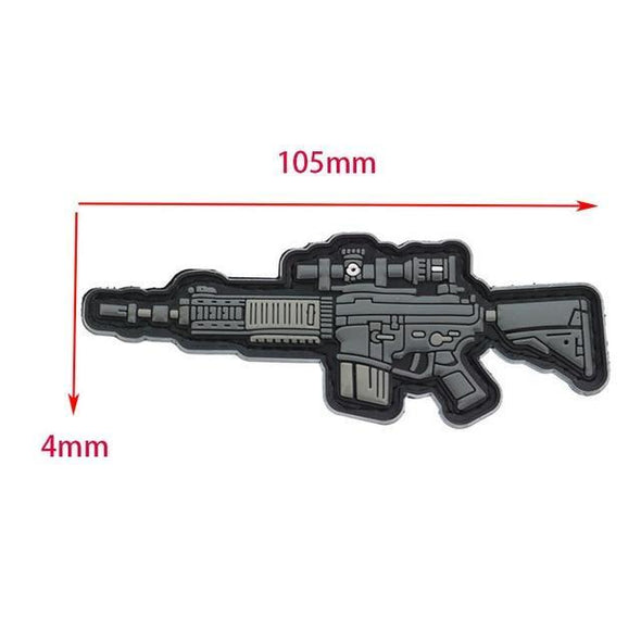 ALSMT1 PVC Tactical Morale Patch M16 | KNAMAO.