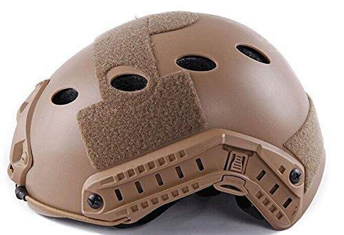 ATAIRSOFT PJ Type Tactical Paintball Airsoft Fast Helmet DE Tan | KNAMAO.