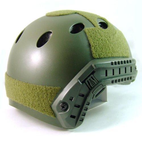 ATAIRSOFT PJ Type Tactical Paintball Airsoft Fast Helmet Green | KNAMAO.