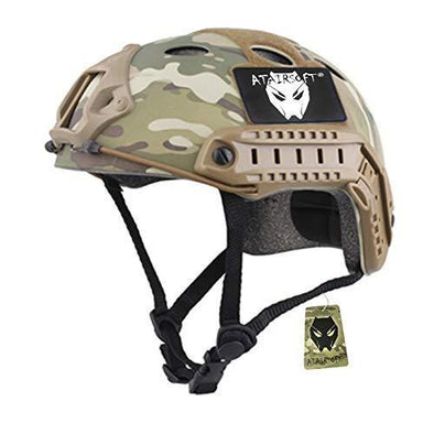 ATAIRSOFT PJ Type Tactical Paintball Airsoft Fast Helmet Multicam | KNAMAO.