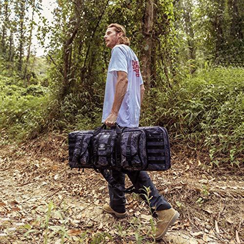 Barbarians Tactical Molle Rifle Bag Backpack 36 Inch Black-Python | KNAMAO.