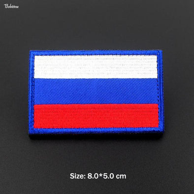 Bobitree Embroidered National Flag Patch Russia | KNAMAO.