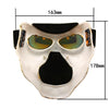 BOLLFO 132344 Skeleton Airsoft Mask with Lenses - KNAMAO