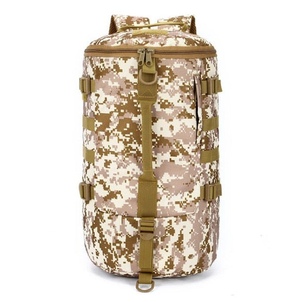 Camouflage Tactical Portable Army Duffel Backpack - KNAMAO