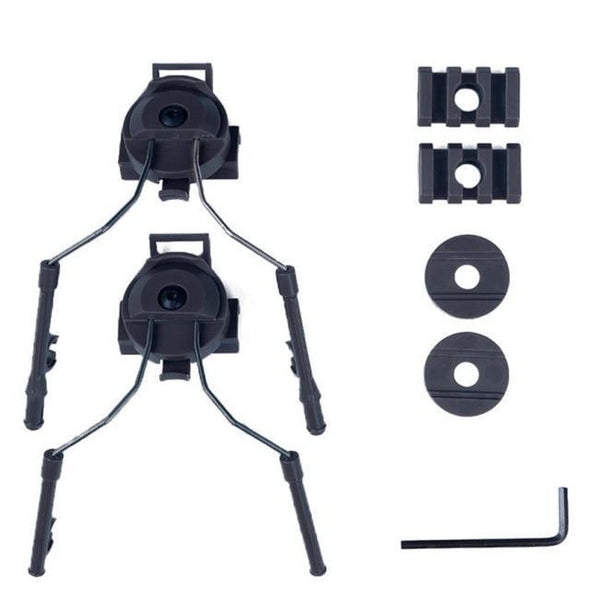 Challenger Outdoor Tactical Helmet Adapter Set Fast Helmet Rail Adapter Mount Kit | KNAMAO.