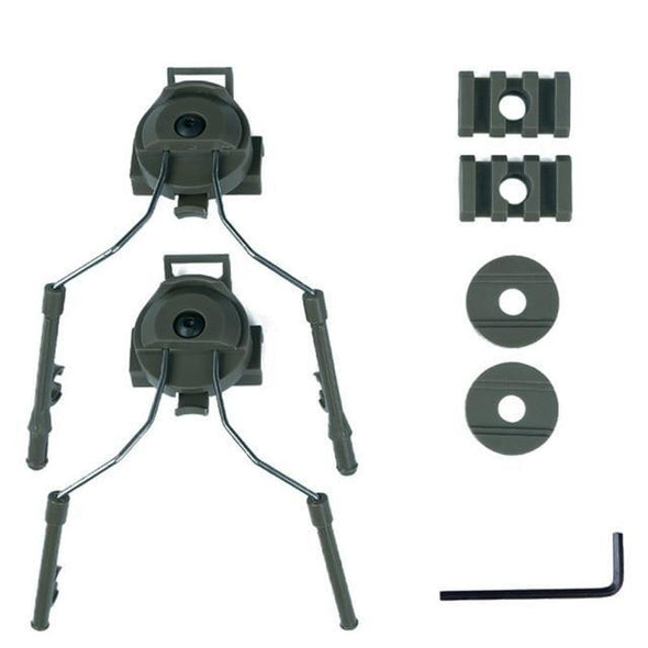 Challenger Outdoor Tactical Helmet Adapter Set Fast Helmet Rail Adapter Mount Kit | KNAMAO.