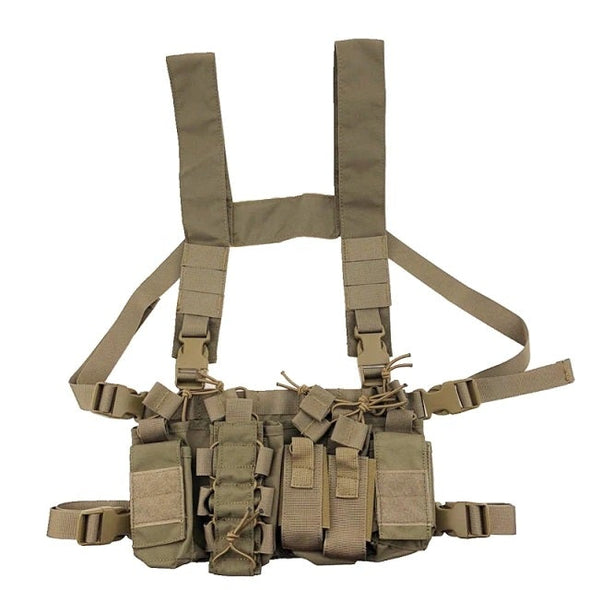 CLUSGO Tactical Airsoft Chest Rig - KNAMAO