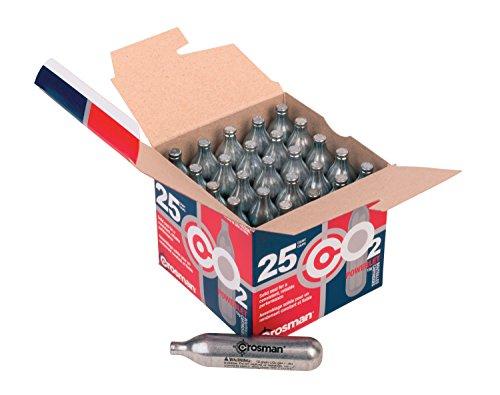 Crosman 12-Gram CO2 Powerlet Cartridges For Use With Air Rifles And Air Pistols - KNAMAO