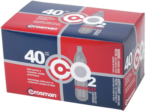 Crosman 12-Gram CO2 Powerlet Cartridges For Use With Air Rifles And Air Pistols | KNAMAO.