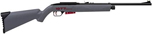 Crosman Freestyle 1077FSG CO2-Powered .177-Caliber Pellet Multi-Shot Semi-Auto Air Rifle, Grey/Black/Red - KNAMAO