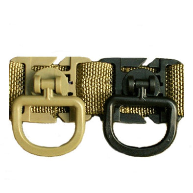 CS Force Tactical 360 Degree Rotation D-Ring Clips - 2Pc - KNAMAO