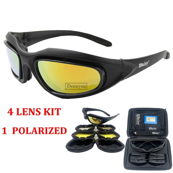 Demeysis Tactical Polarized Sport Glasses | KNAMAO.