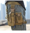 Demeysis Tactical Universal Adjustable Molle Drop Leg Platform Gun Holster Set | KNAMAO.