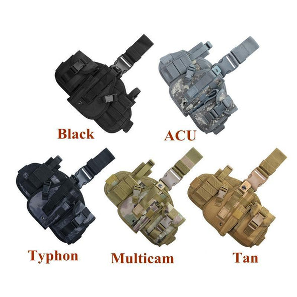 Demeysis Tactical Universal Adjustable Molle Drop Leg Platform Gun Holster Set | KNAMAO.