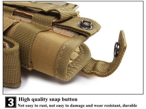 Demeysis Tactical Universal Adjustable Molle Drop Leg Platform Gun Holster Set | KNAMAO.