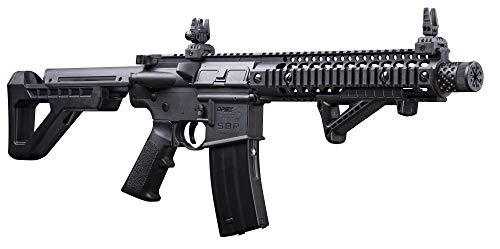 DPMS Full Auto SBR CO2-Powered BB Air Rifle with Dual Action Capability Black | KNAMAO.