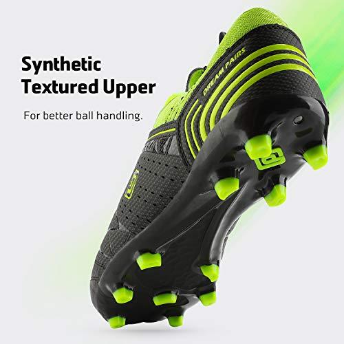 DREAM PAIRS 160859 Men's Black Neon-Green Sport Cleats | KNAMAO.