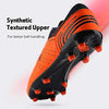 DREAM PAIRS 160859 Men's Orange Navy Sport Cleats | KNAMAO.