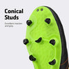 DREAM PAIRS Men's 160471-M Black Lemon-Green-Red Sport Cleats | KNAMAO.