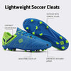 DREAM PAIRS Men's 160471-M Royal Lemon-Green Sport Cleats | KNAMAO.