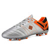 DREAM PAIRS Men's 160471-M Silver-Orange-Black Sport Cleats | KNAMAO.