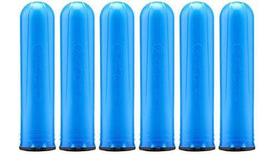 Dye Paintball Pods Alpha 150 Round 6-Pack Cyan | KNAMAO.