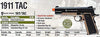 Elite Force 1911 TAC Blowback 6mm BB Pistol Airsoft Gun FDE-Black | KNAMAO.