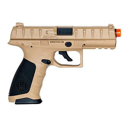 Elite Force Beretta APX Blowback 6mm BB Pistol Airsoft Gun FDE-Black | KNAMAO.