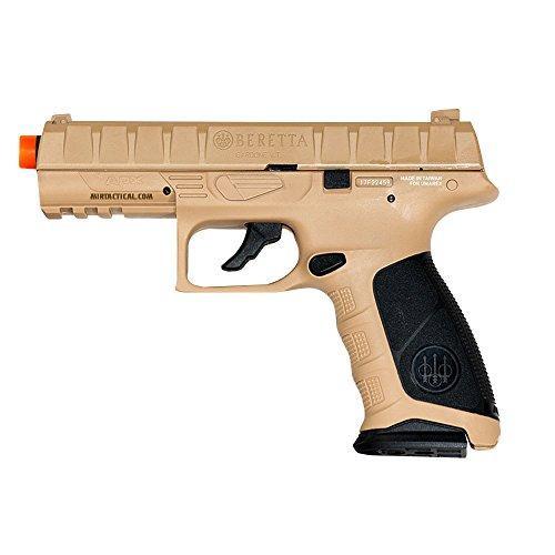 Elite Force Beretta APX Blowback 6mm BB Pistol Airsoft Gun FDE-Black