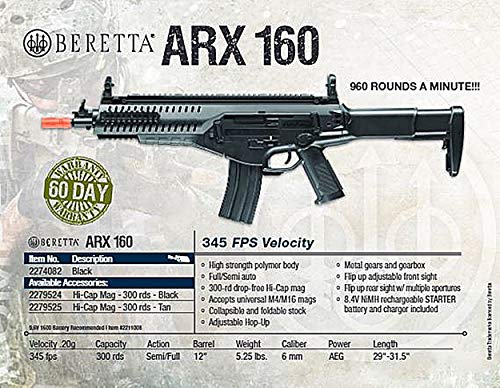 Elite Force Beretta ARX 160 AEG Automatic Air Rifle - KNAMAO
