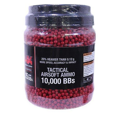 Elite Force HK 6mm Airsoft BBs Red .15 Gram 10.000 BBs | KNAMAO.