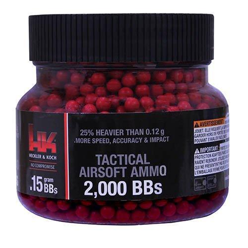 Elite Force HK 6mm Airsoft BBs Red .15 Gram 2.000 BBs | KNAMAO.
