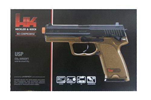 Elite Force HK USP CO2 6mm BB Pistol Airsoft Gun Black