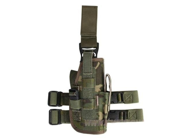 Emersongear EM6201 Universal Drop Leg Gun Holster with Mag Pouch - KNAMAO