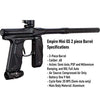 Empire Mini GS Paintball Gun - Dust Black - KNAMAO