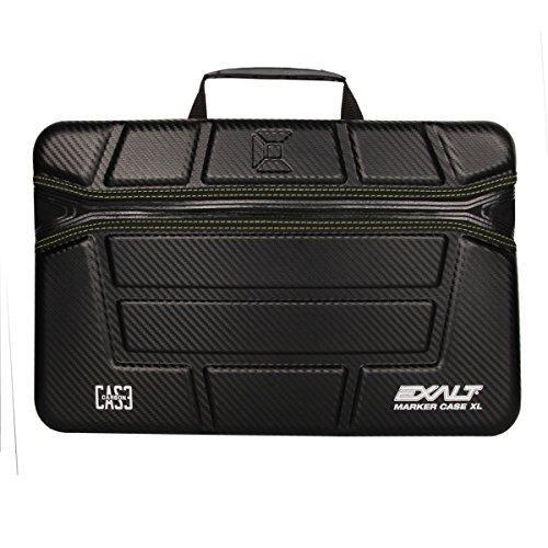 Exalt Paintball Carbon Series XL Marker Case Gun Bag Black-Lime | KNAMAO.