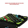 Exalt Paintball Carbon Series XL Marker Case Gun Bag Black-Lime | KNAMAO.