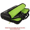 Exalt Paintball Carbon Series XL Marker Case Gun Bag Black-Lime | KNAMAO.