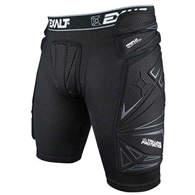 Exalt Paintball FreeFlex Slide Shorts Black | KNAMAO.