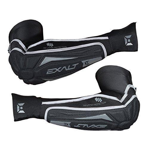 Exalt Paintball T3 Elbow Pads Black-Grey | KNAMAO.