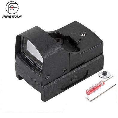 Fire Wolf 345 Mini Dot Reflex Sight Red Green for 20mm Rail Mount | KNAMAO.