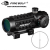 Fire Wolf FW1-NHD194 3X28 Green-Red Dot tactical Cross Sight Scope for 11 and 20mm Rail Mount | KNAMAO.