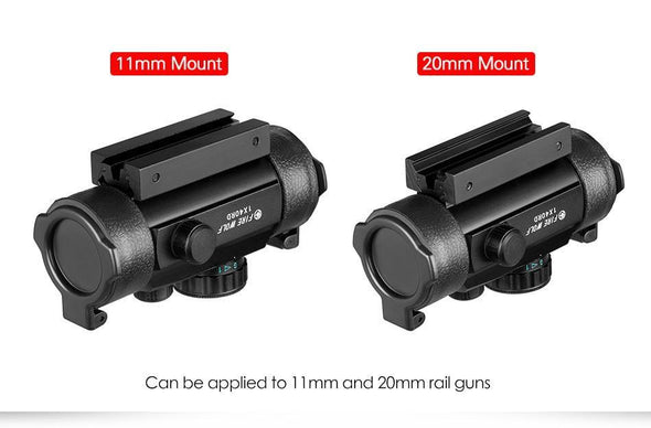 Fire Wolf FW7-HL004 1x40 Tactical Holographic Red-Green Dot for 11 and 20 mm Mount | KNAMAO.