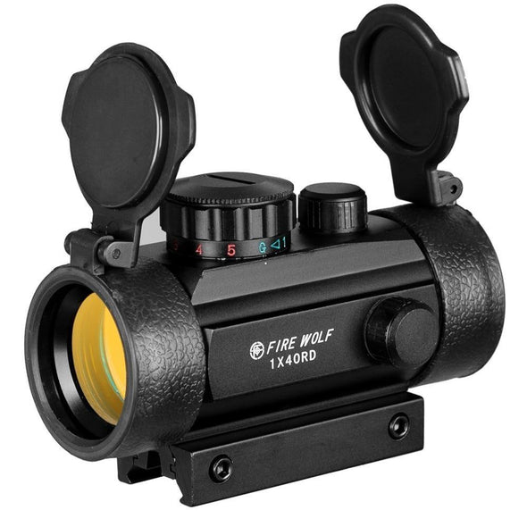 Fire Wolf FW7-HL004 1x40 Tactical Holographic Red-Green Dot for 11 and 20 mm Mount | KNAMAO.