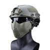 Freahap Airsoft Half Face Mask Green | KNAMAO.