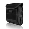 FUNANASUN Tactical MOLLE Command Pouch Black | KNAMAO.